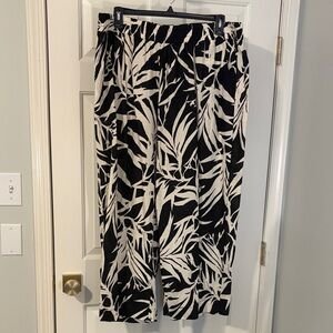 Rachel Zoe Tropical Linen Pants